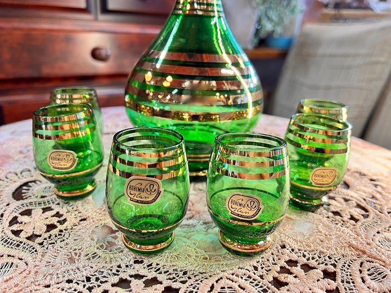 バカラ ポット デキャンタ デカンタ グラス 2客セット 100個限定