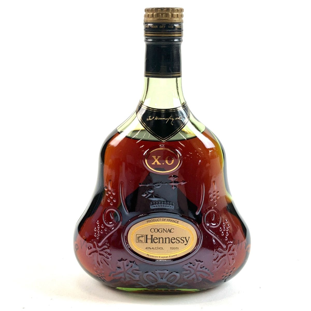 在庫一掃】 ヘネシー Hennessy XO 金キャップ グリーンボトル 700ml