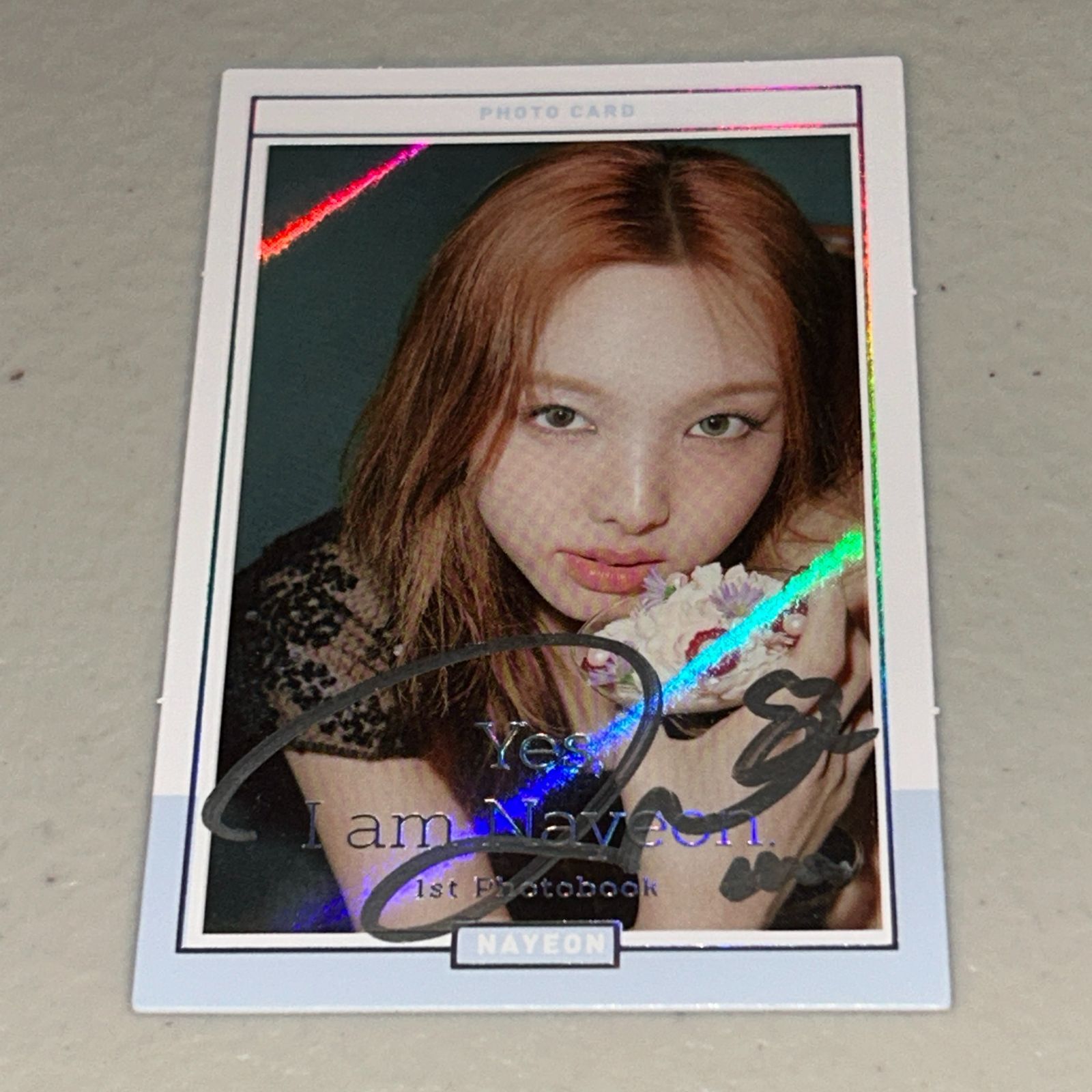 TWICE ナヨン 直筆サイン入りソロポラロイド Yahoo!オークション