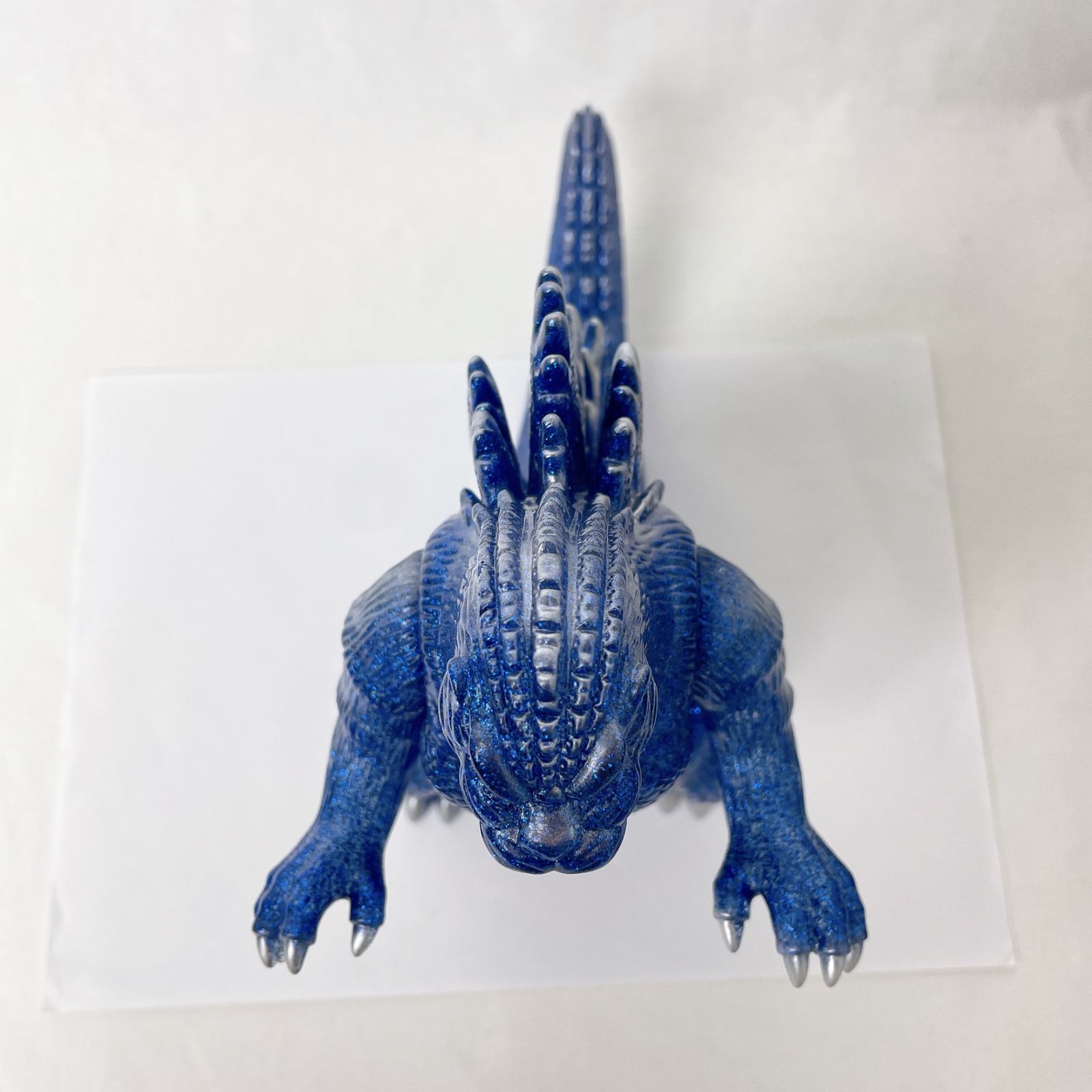 マルサン ゴジラ'99 ソフビ ブルーグリッター マルサン ポップアップ