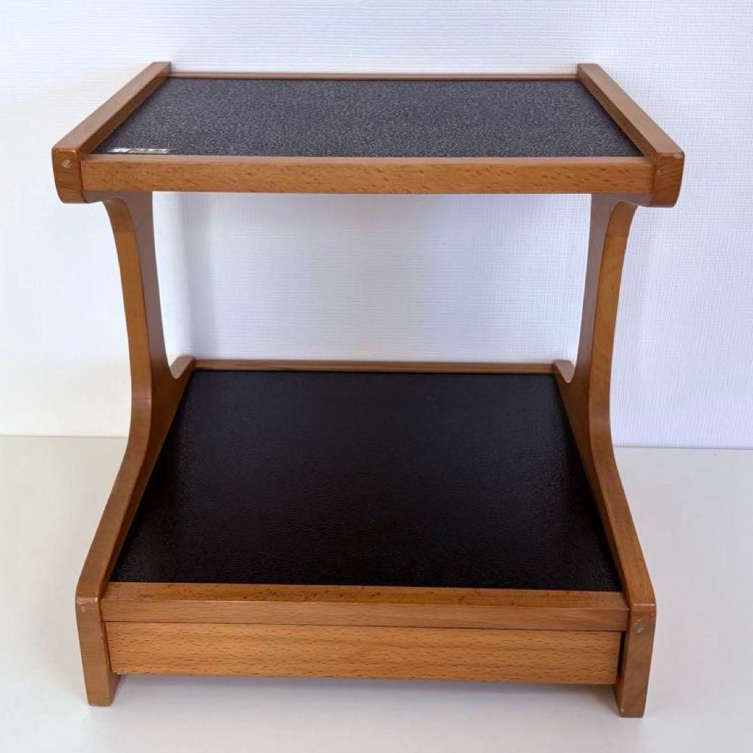 カリモク コロニアル 花台 電話台 サイドテーブル オールドカリモク