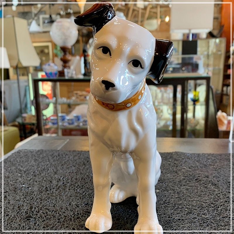 注文 陶器 犬の置物 信楽焼 犬 黒柴犬おすわり イヌ 陶器 いぬ 柴いぬ