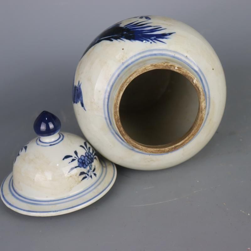 中国 粉彩牡丹胡蝶紋瓶 慎徳堂製 送料込み251030 中国 粉彩牡丹胡蝶紋