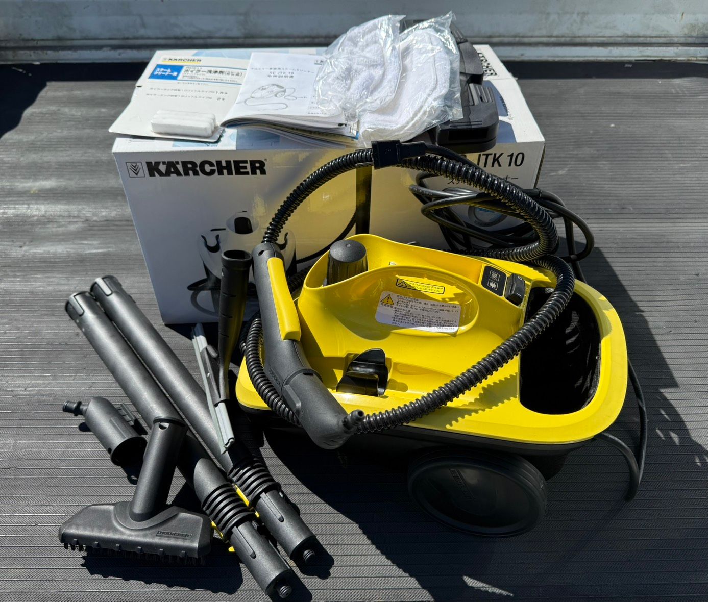 KARCHER スチームクリーナー SC JTK 10 KARCHER 家庭用スチーム