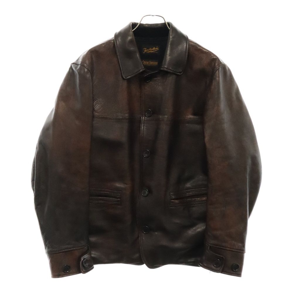 1~□TENDERLOINテンダーロイン T-HIDE ホースハイド レザージャケット XS□