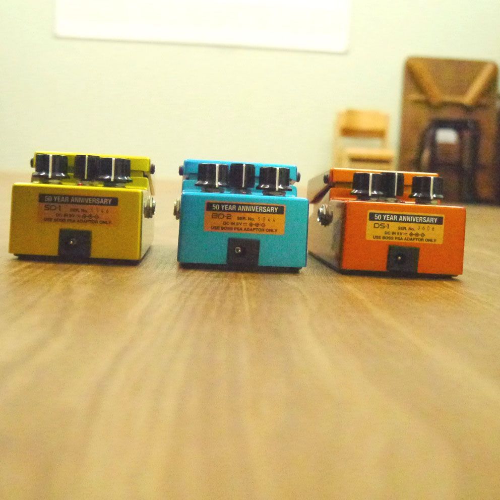 エフェクターセット SD-1 BD-2 DS-1 BOSS 50周年限定モデル DS-1 SD-