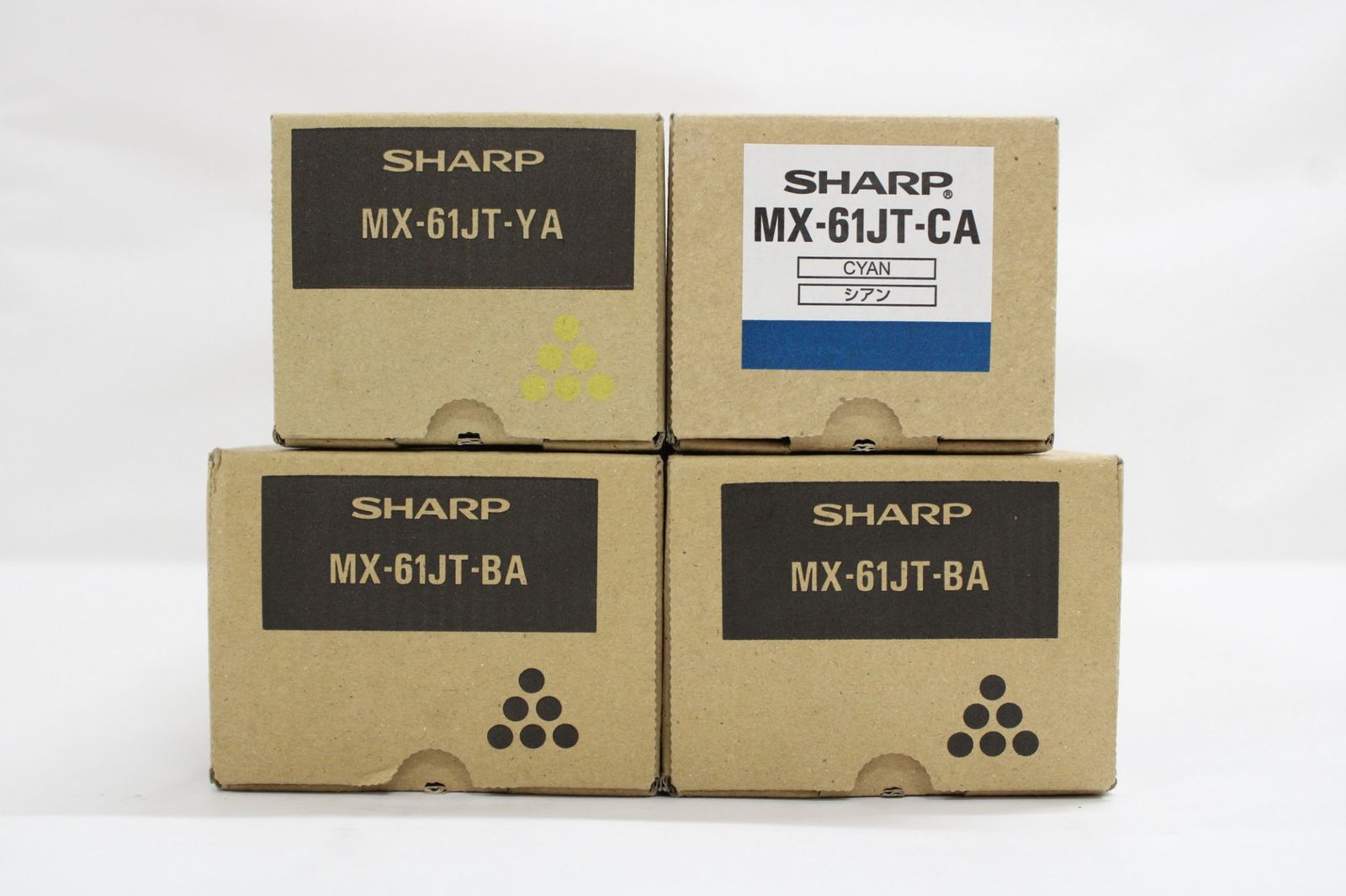 SHARP BPJT70系各色トナーセット 2セット 【公式通販】