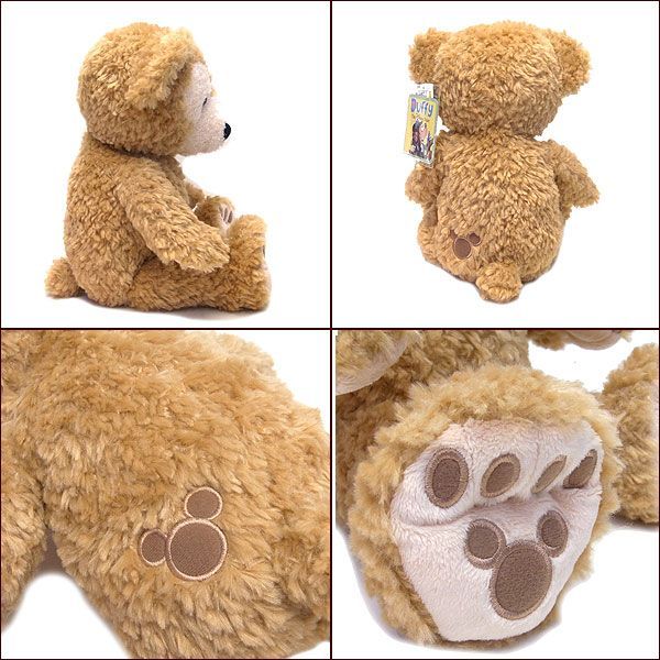 新品 未使用 タグ付き ダッフィー ぬいぐるみ DUFFY Sサイズ シェリー
