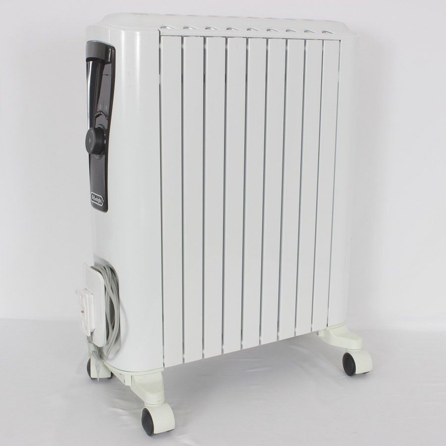 オンライン デロンギ ユニカルドオイルヒーター RHJ65L0915 幅広X字型