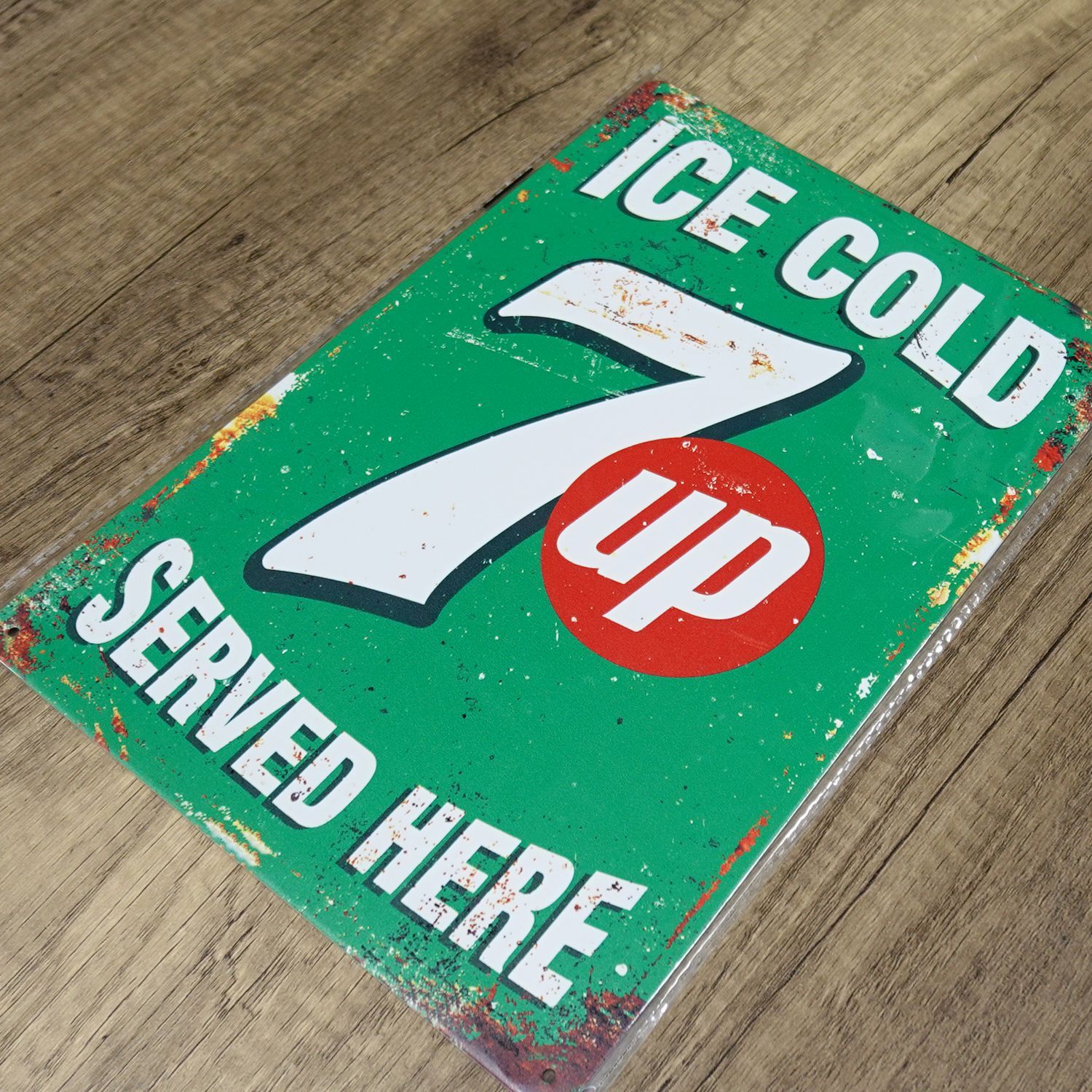 アメリカンヴィンテージ 7up メッセージサインボード