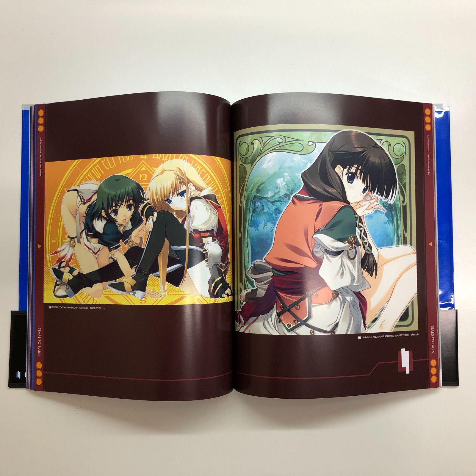 C93/コミケ93□AQUAPLUS AMADUYU TATSUKI ART WORKS 限定版 甘露樹画集 第2