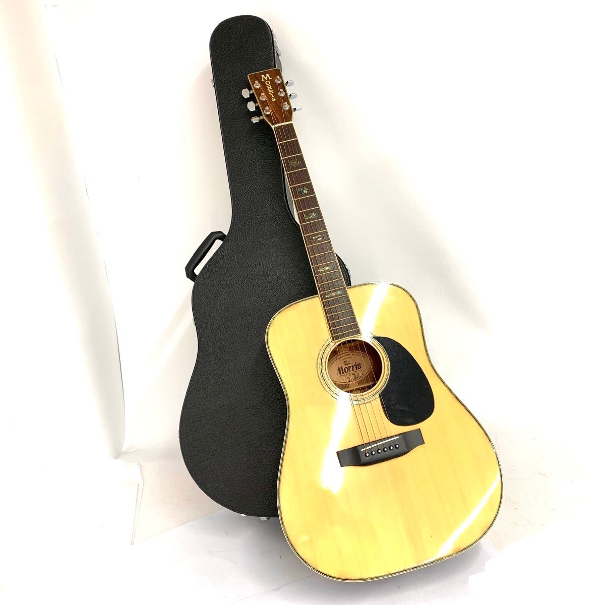 MORRIS MG-50 / J-50スタイル 表単板 日本製 ハードケース付属 MORRIS MG-