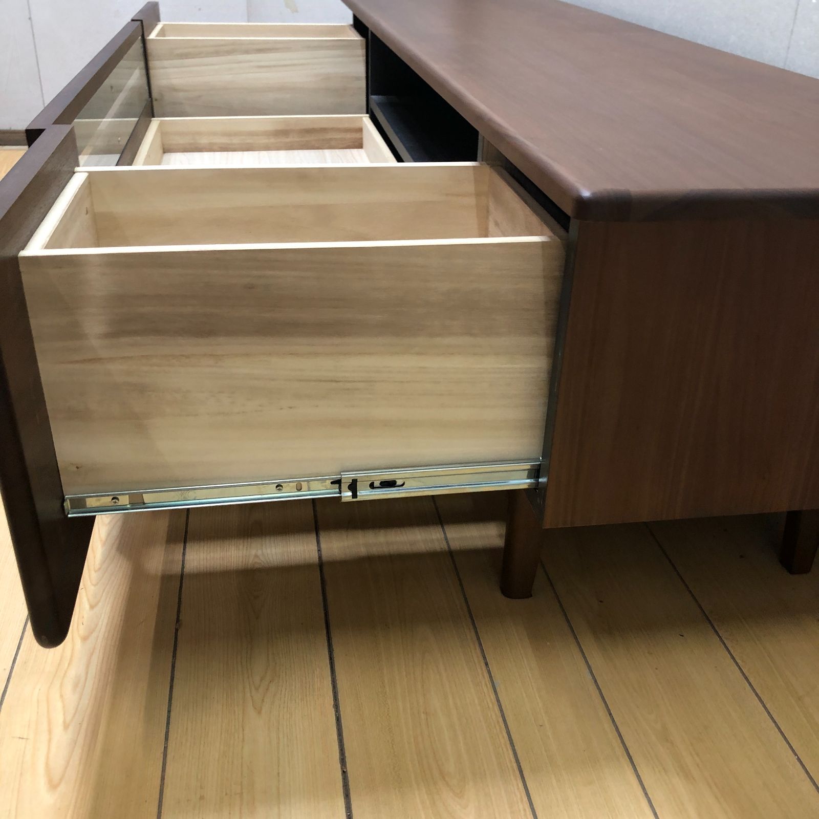 テレビ台 TVボード ウォールナット突 A TEMPOm 250525-3 テレビ台 TV