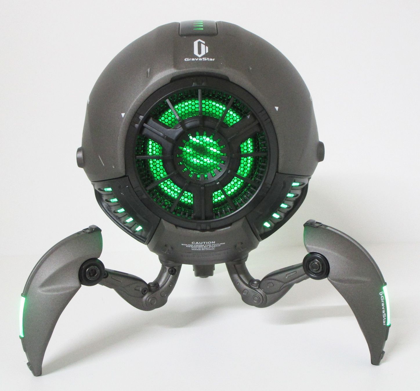 Gravastar G1 メタルグレー 近未来型BTスピーカー