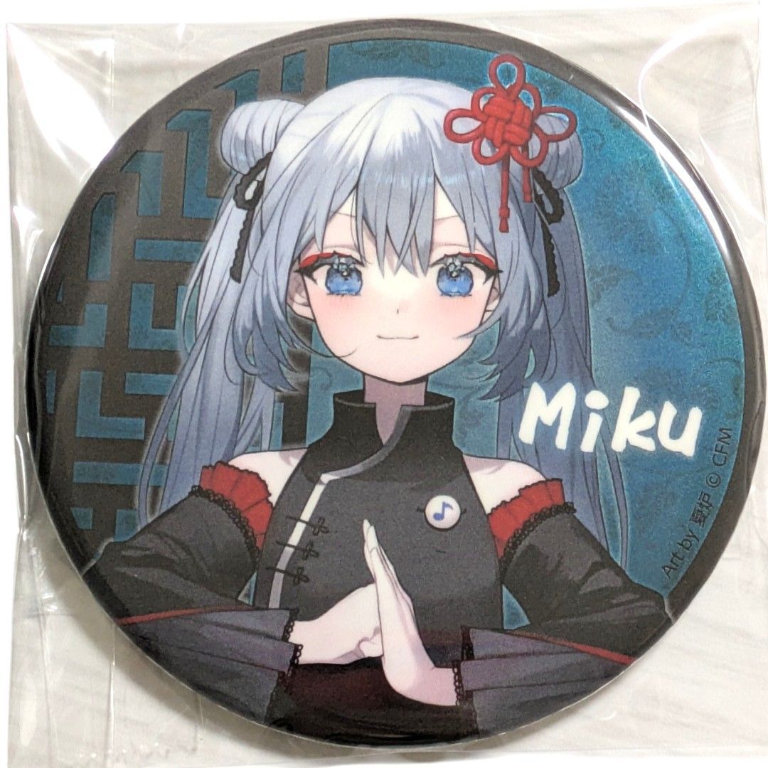 初音ミク Culture39 大き目メタリック缶バッジ 2023 4BOX③ 初音ミク