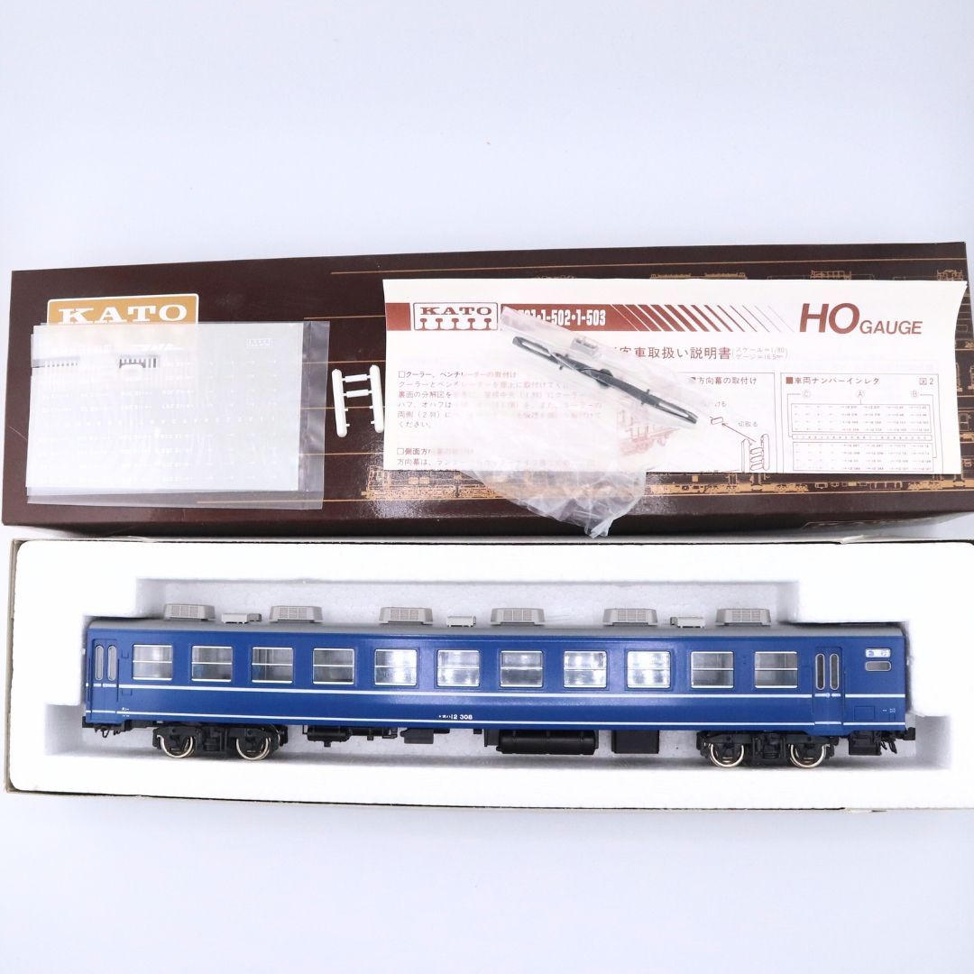 KATO HO 1-501、502、503 12系客車 6両セット HOゲージ オハフ13 12系