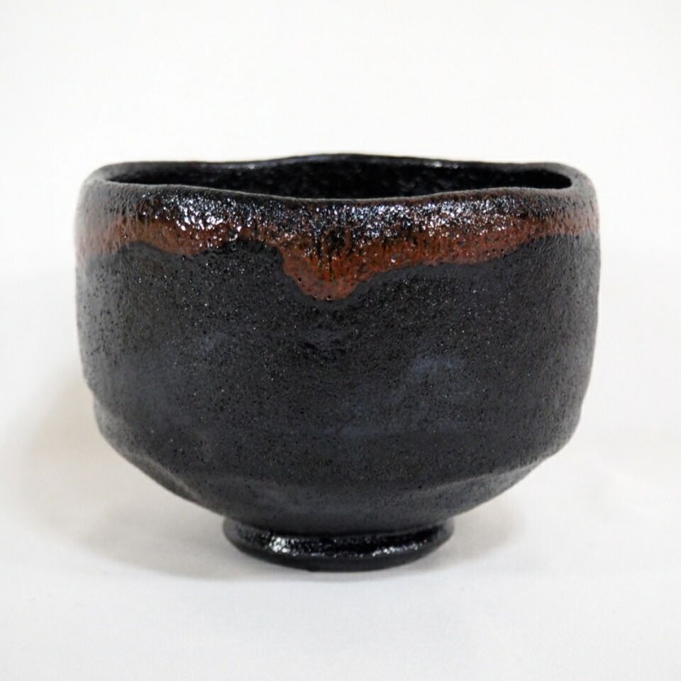 茶碗、色絵四季草花、橋本永豊作。 茶碗、色絵四季草花、橋本永豊作