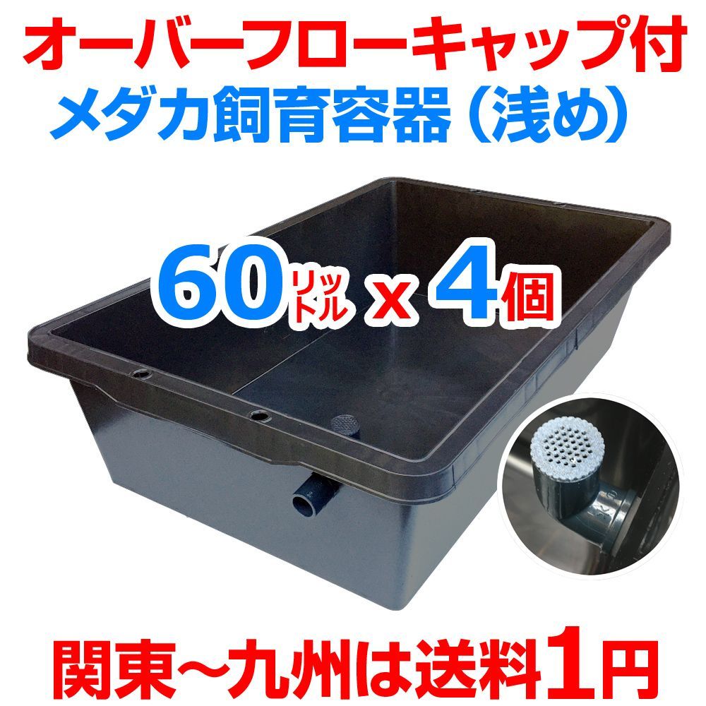 オーバーフロー部品 樹脂キャップ付【50セット】メダカ 飼育ケースの