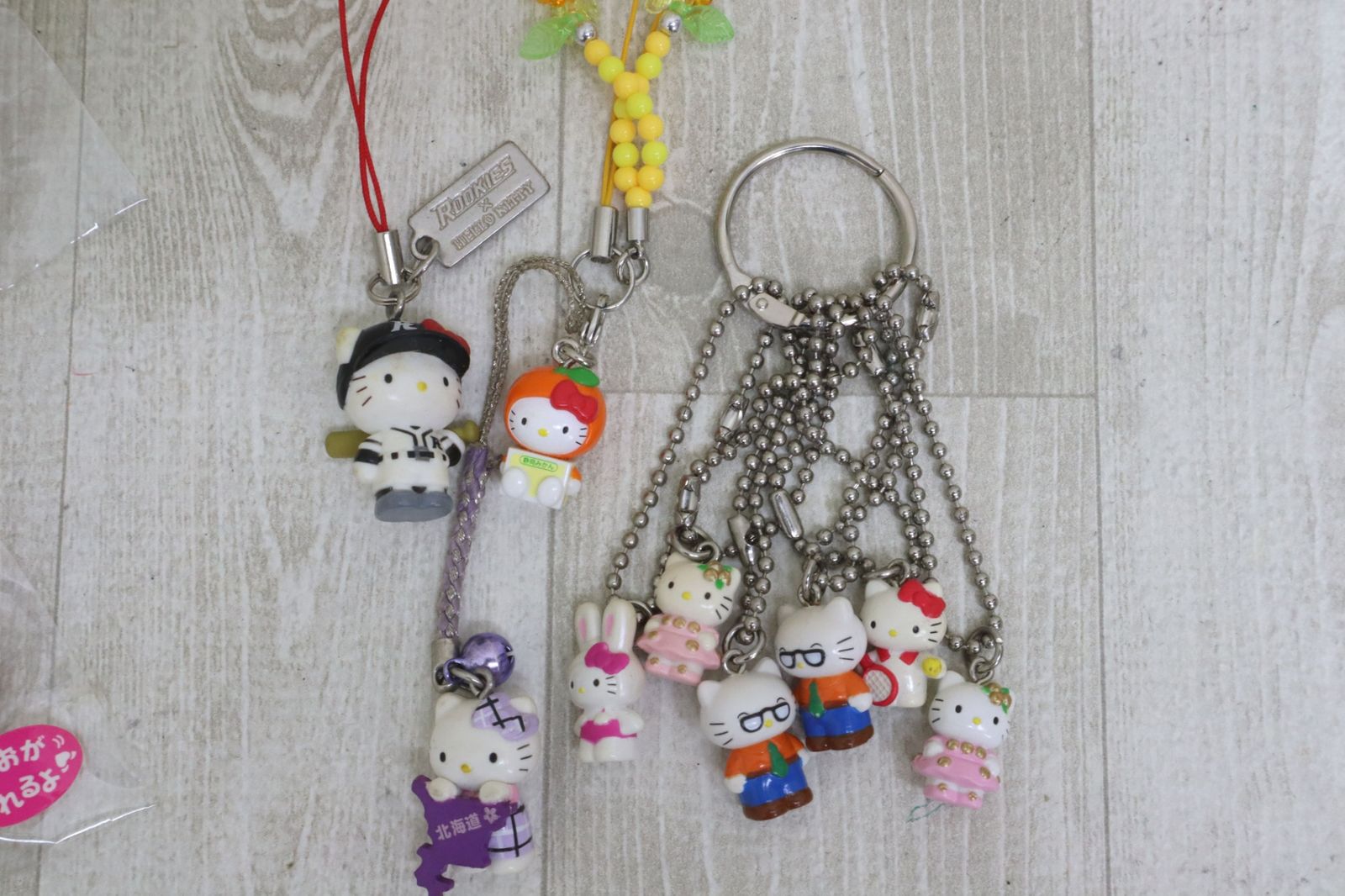 サンリオ ハローキティ ご当地 根付けストラップ キーホルダー