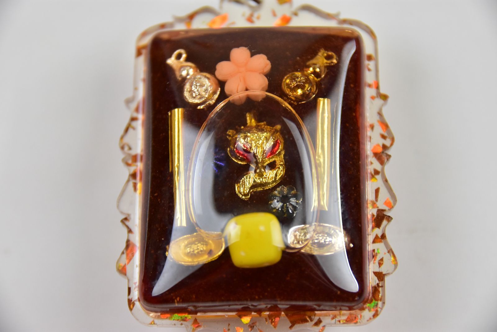 返し呪術面｜魅了・縁縛・呪詛反射の霊術護符 プラクルアン タイお守り