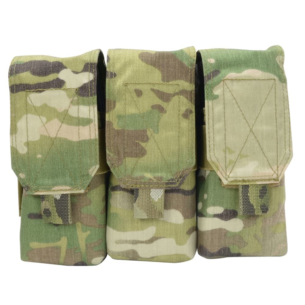 実物 ATS トリプル M4 マガジンポーチ マルチカム ATS Triple M4 Mag