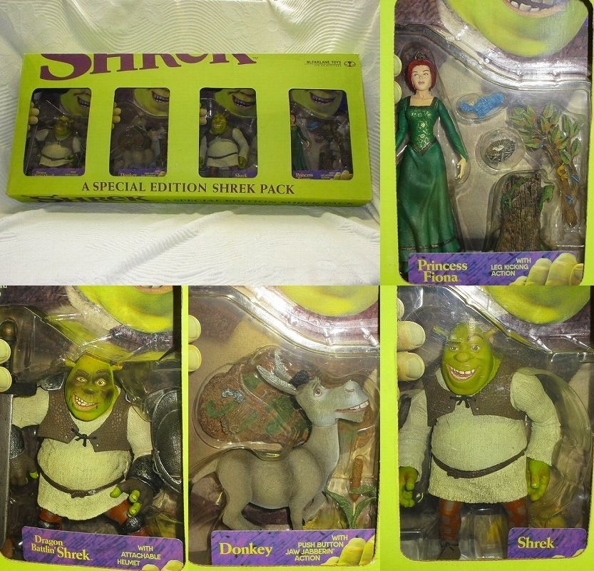 シュレック トーキング・プラッシュ フィオナ ドンキー ファークアード