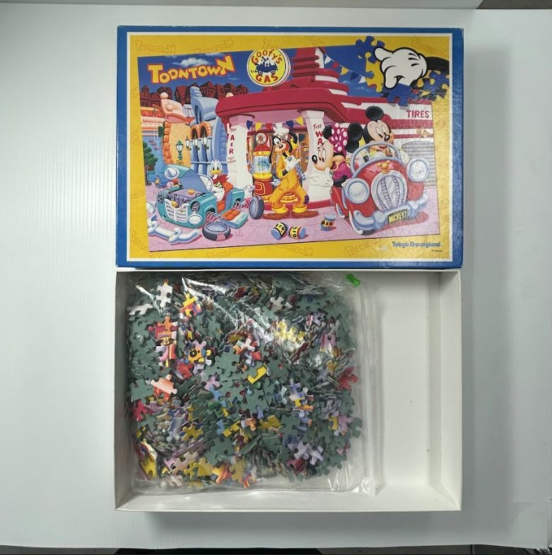 TDL限定] ジグソーパズル1000ピース TOON TOWN 1996 ☆東京