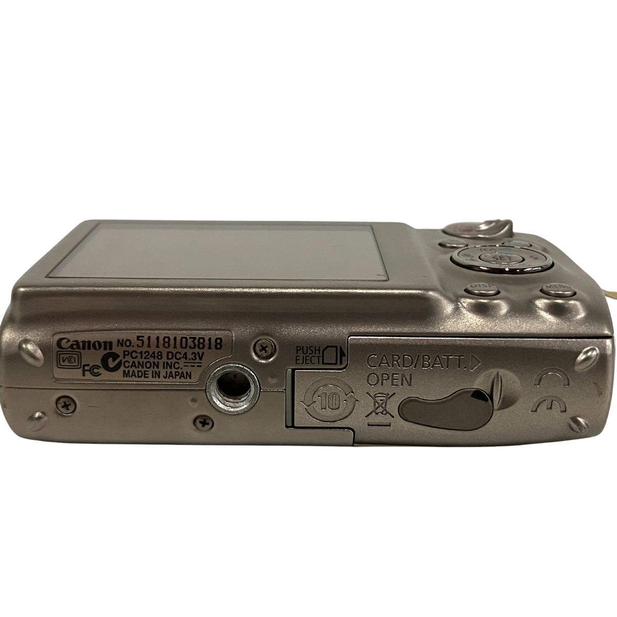 故障品】キヤノン Canon IXY DIGITAL 2000 IS ジャンク品】キャノン