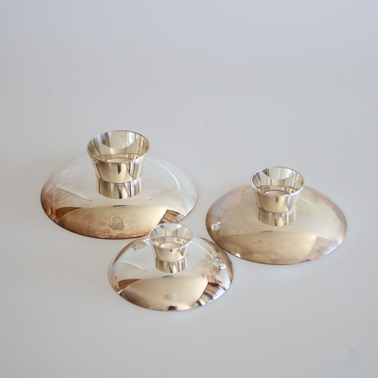 金鵄銀杯 3組 内閣総理大臣 純銀盃 218g 造幣局製