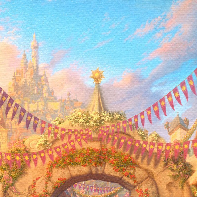 ディズニー/トーマス キンケード「塔の上のラプンツェル/ダンシング