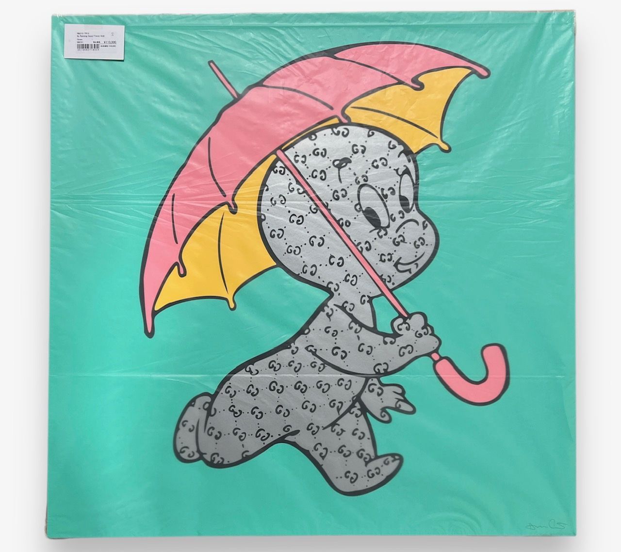 や*こ様 【美品】GUCCI グッチ ゴースト トレバーアンドリュー 絵 ポスタ