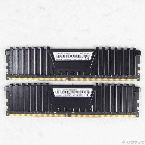 テストPASS】CMK32GX4M2E3200C16【中古品】16G×2枚 テストPASS