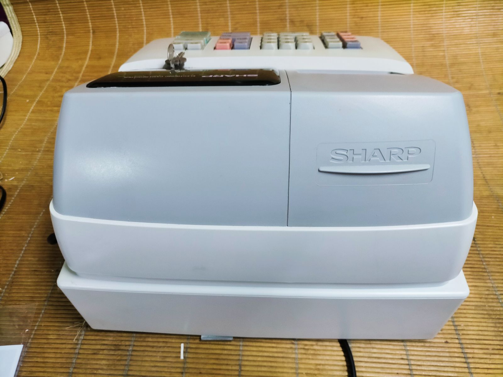 シャープレジスター XE-A147 PC連携売上管理フル設定無料 505550