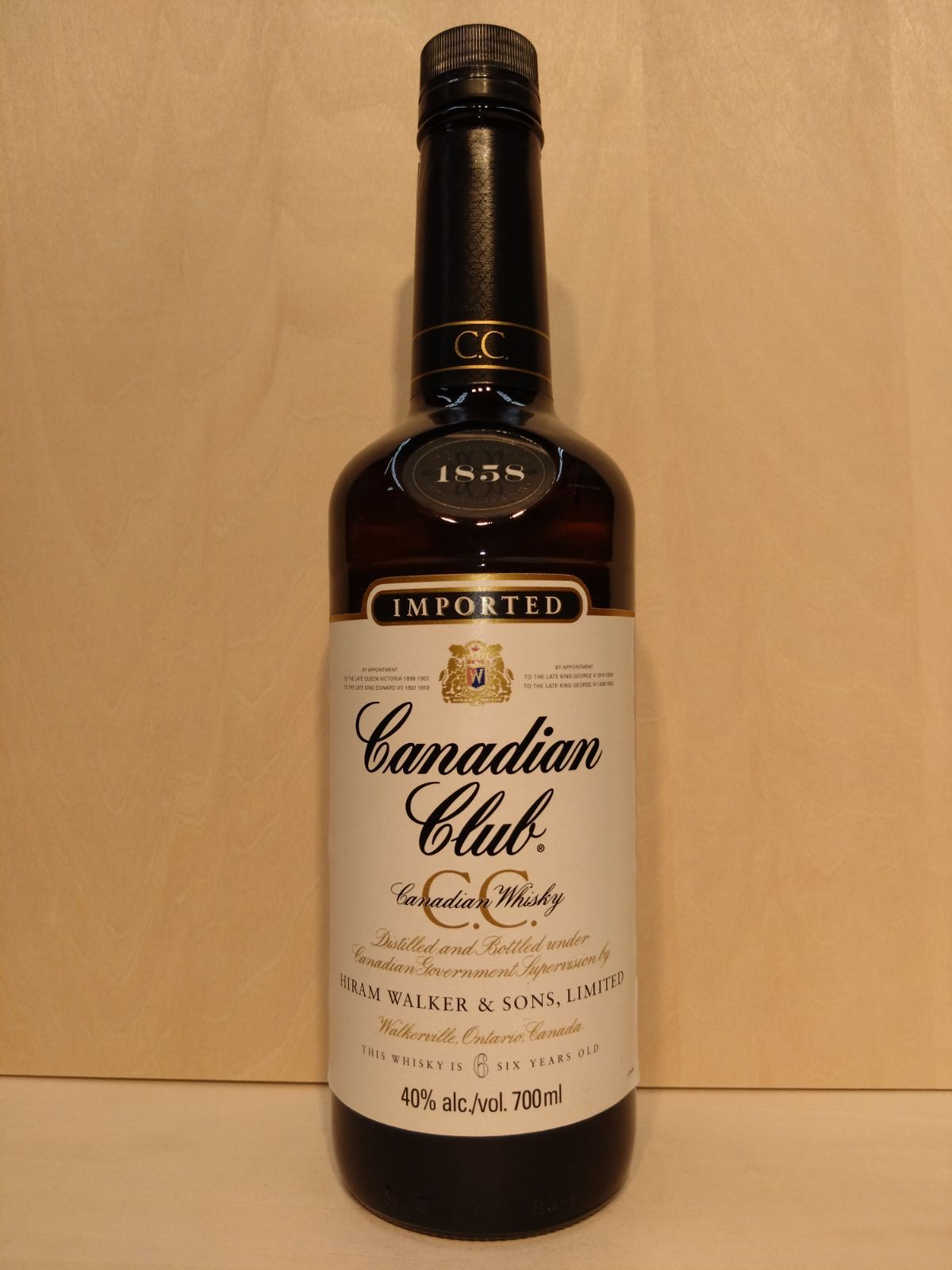 未開封】Canadian Club 1967年ボトル 古酒 未開封】旧ボトル