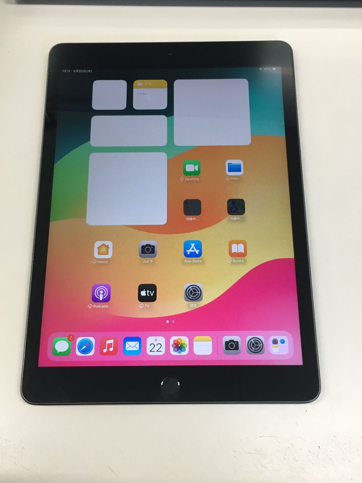 送料無料 apple iPad (第7世代) Wi-Fi 128GB スペースグレイ - メルカリ