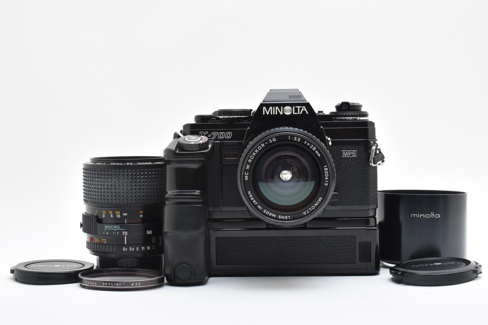 MINOLTA X-700 一眼レフカメラ ジャンク レンズ モータードライブ