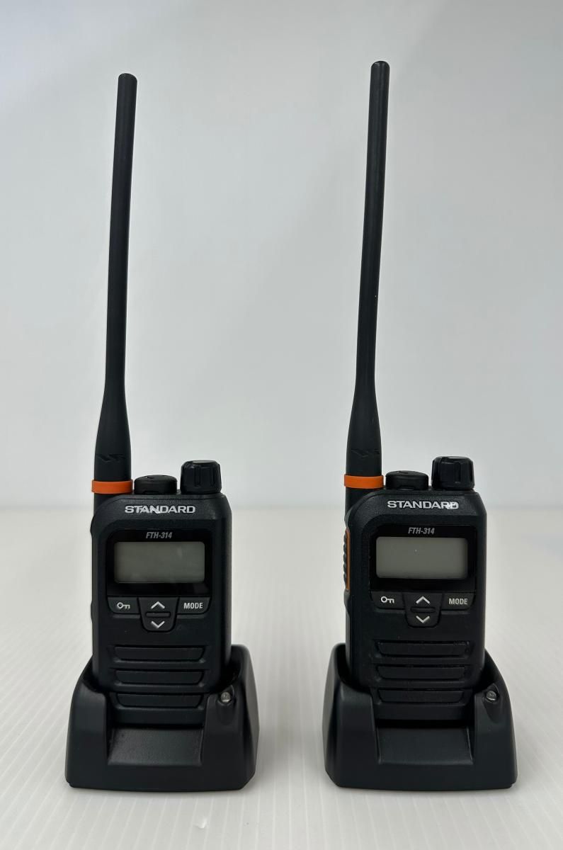 品】STANDARD スタンダード 割引 トランシーバー 2台セット FTH-314