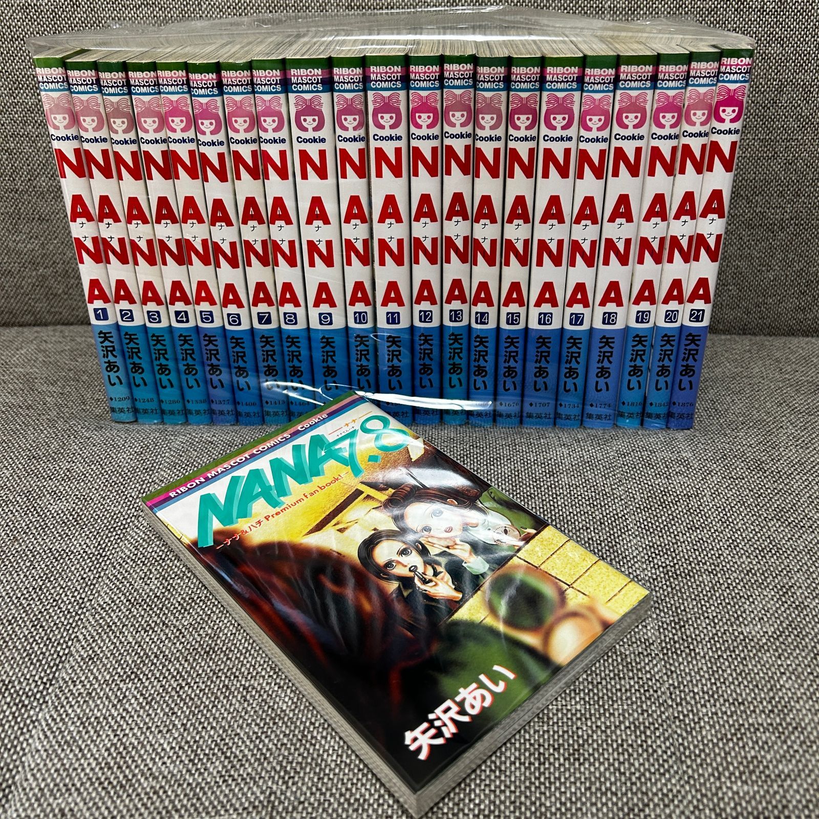 美品】NANA ナナ 矢沢あい 全巻セット +7.8巻【全巻初版】 NANA ナナ 全巻