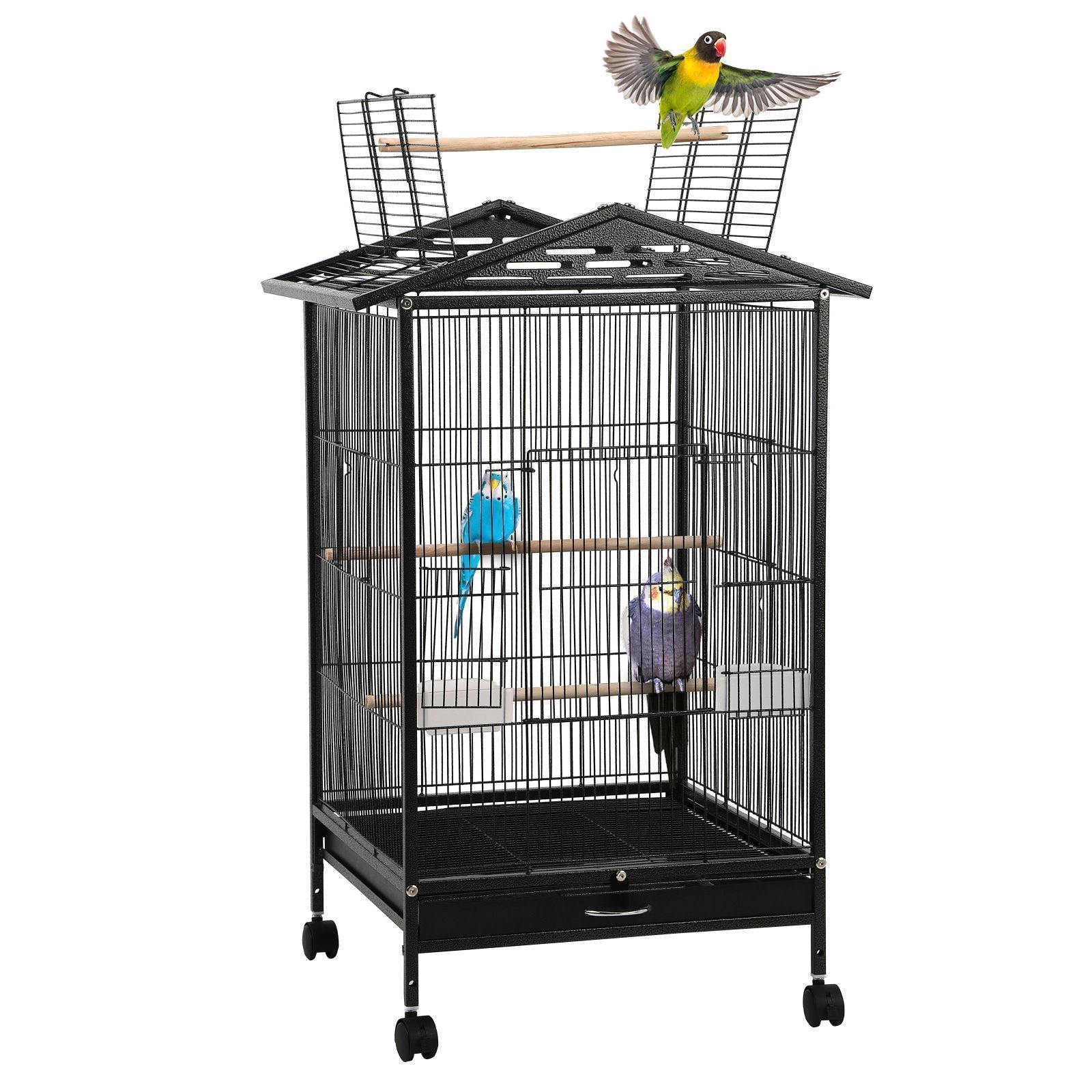 Puhang 鳥かご 鳥かごスタンド セット 鳥ケージ 鳥ケージスタ
