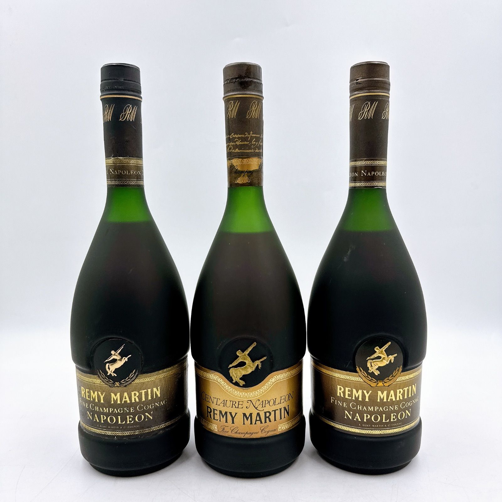 カミュ オタール レミーマルタン ナポレオン 3本セット ブランデー 古