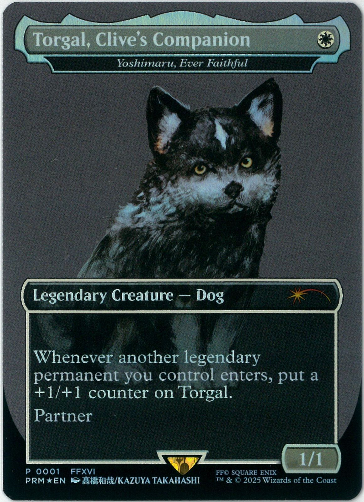 mtg Torgal, Clive's Companion 永久忠義の義丸 Torgal, Clive's