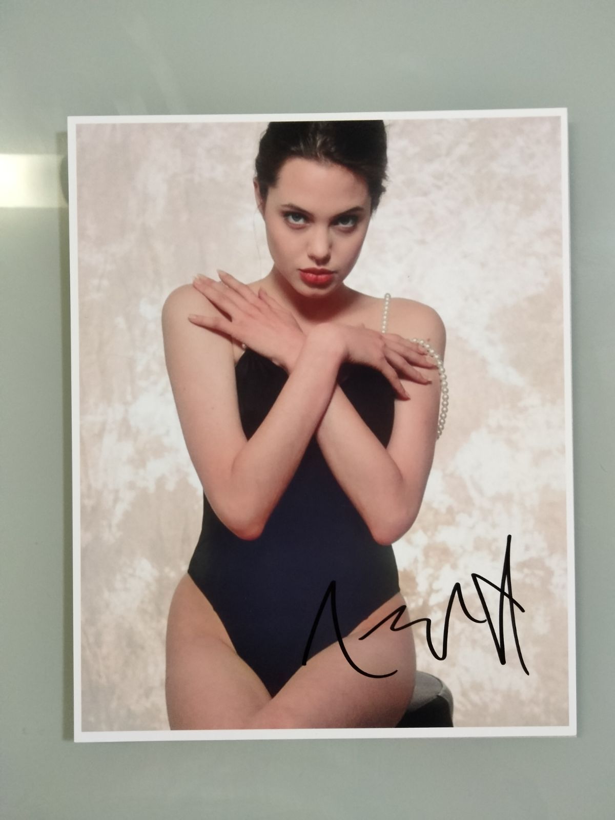 アンジェリーナジョリー 証明書付 サイン オートグラフ アンジェリーナ