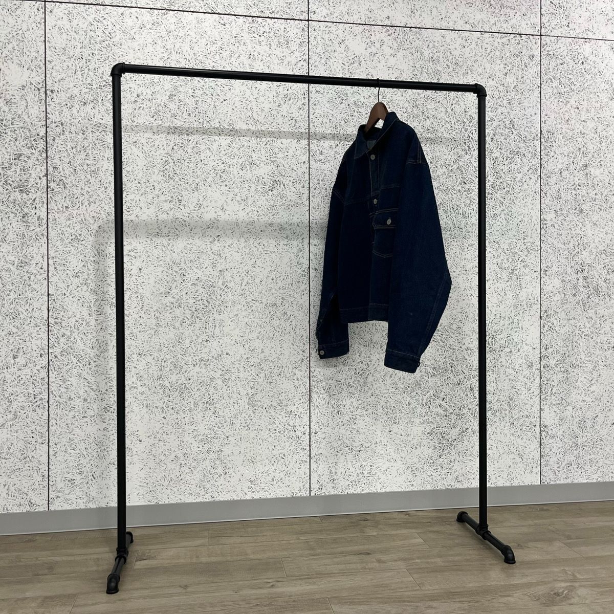 ハンガーラック アウトレット ガス管 アイアン 黒 パイプ