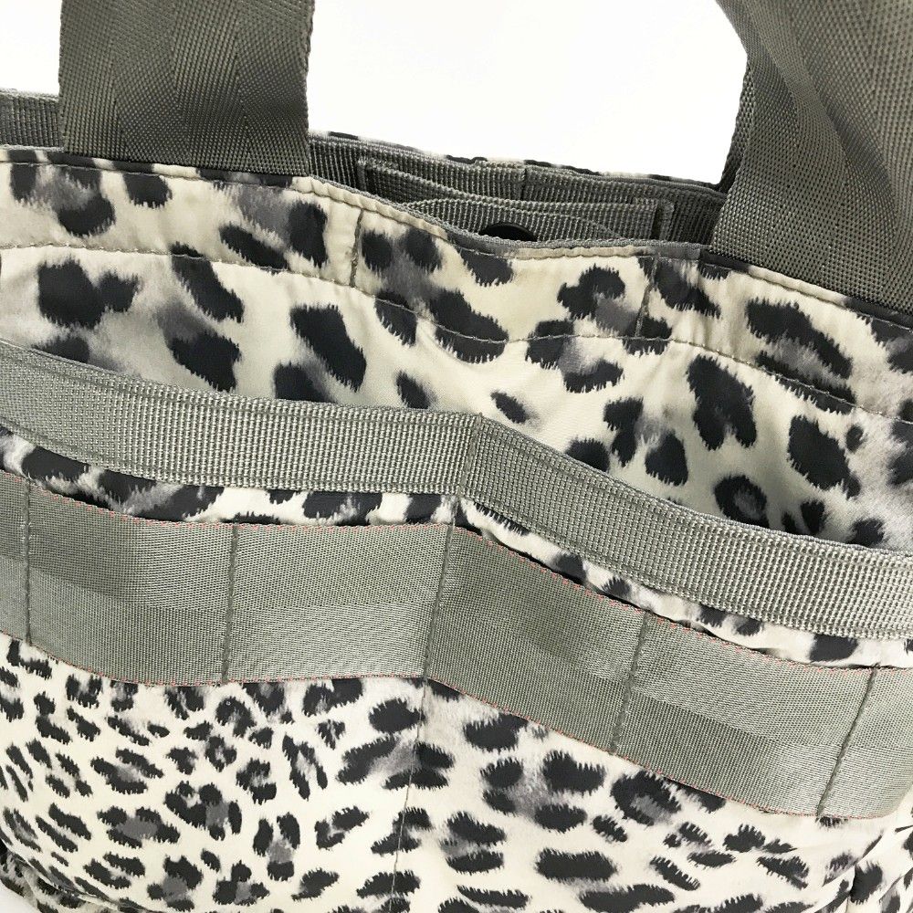 BRIEFING GOLF ブリーフィング 2WAY カートバッグ レオパード柄 グレー