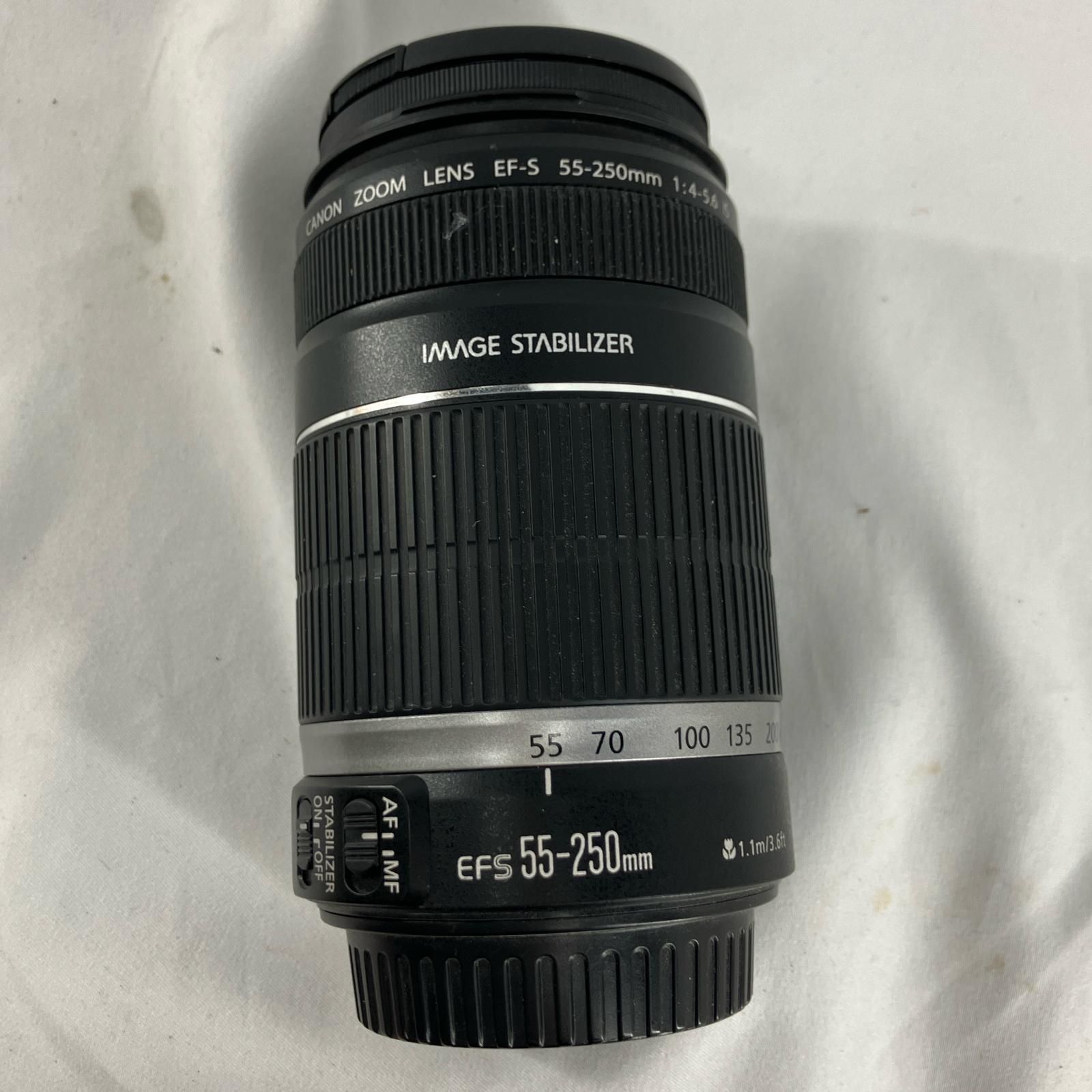 CANON キャノン レンズ EF-S 55-250mm 販売 1:4-5.6 キヤノン 望遠