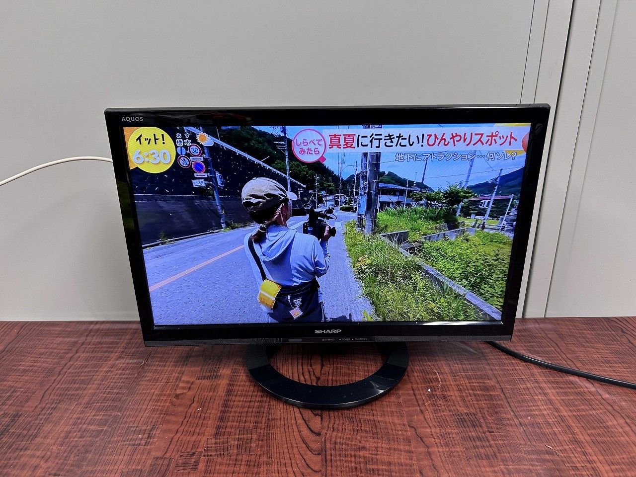 Revolution 2017年製 19型DVD内蔵テレビ ZM-DV19TV 株式会社