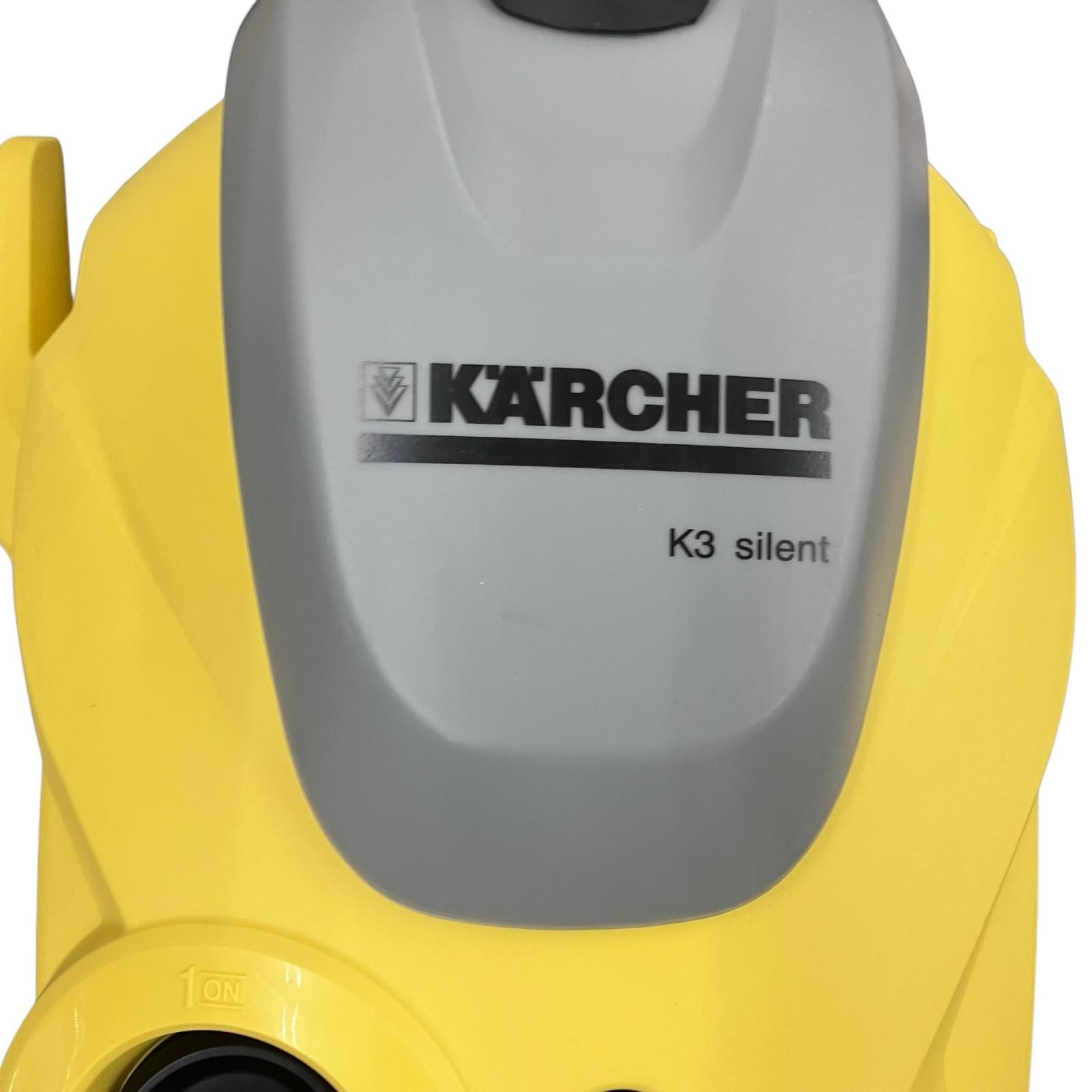 186000 現状品 karcher ケルヒャー 高圧洗浄機 イエロー K3 サイレント