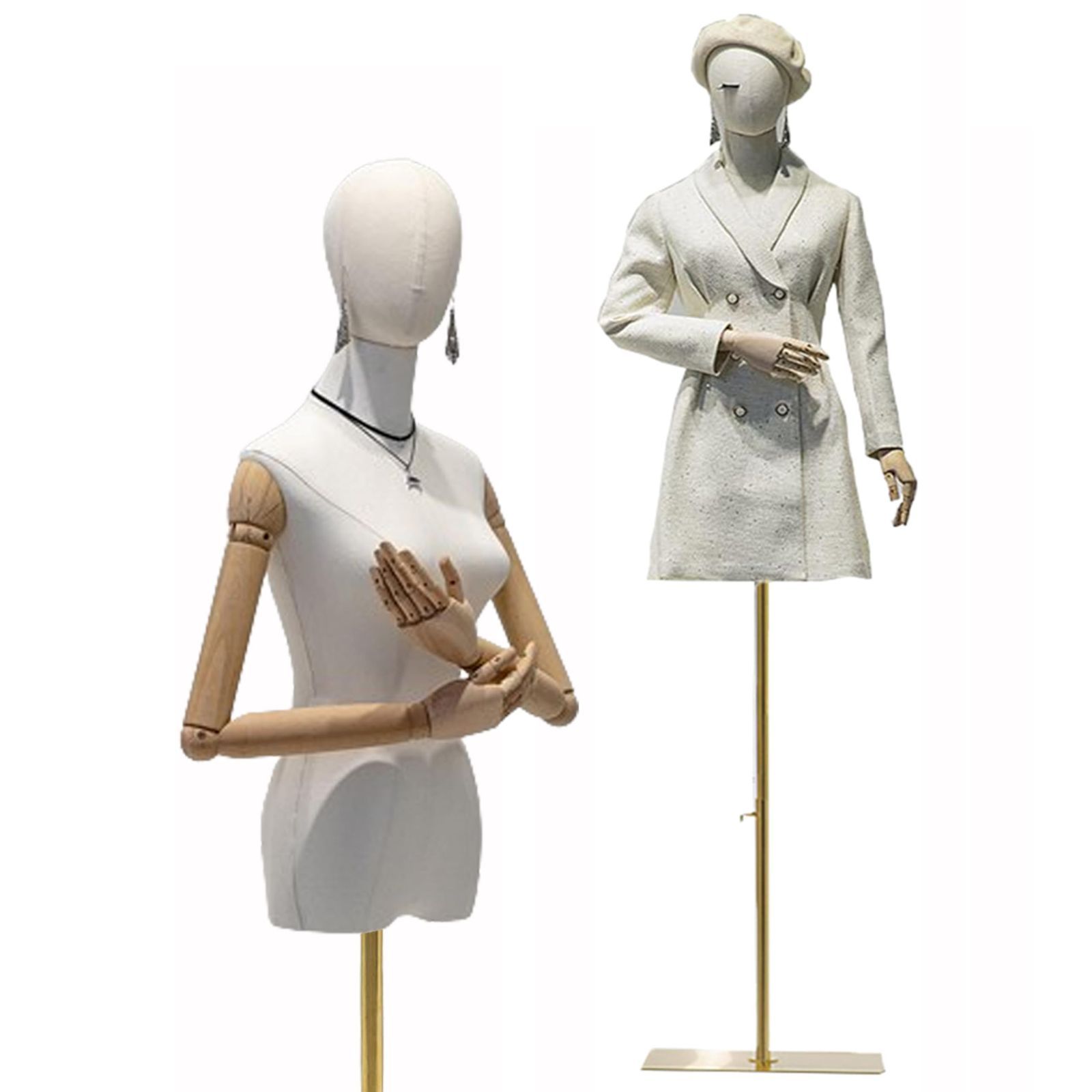 レディ マネキン トルソ 女性の服装 人体胴体 裁縫服に対して、 静電気