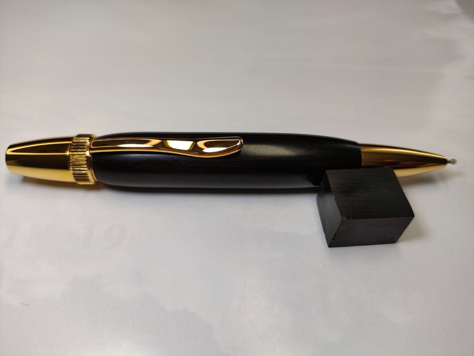 幻の銘木【青黒檀】パトリオットボールペン