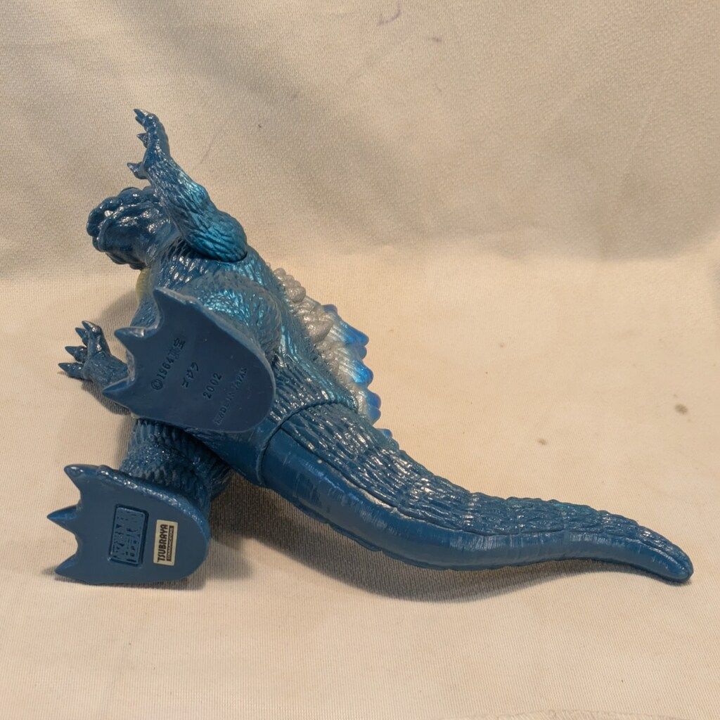 やまなや 円谷英二誕生100年記念ソフビ Dセットのゴジラのみ/約20cm/紺